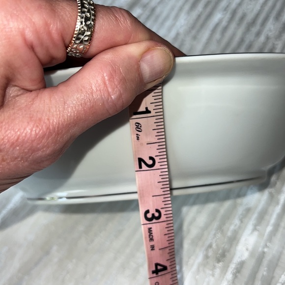 RC SERVING BOWL VTG 1960s PATTERN NORITAKE 564 VICTORIAN ROSES AND LAUREL TRIM - Picture 8 of 14